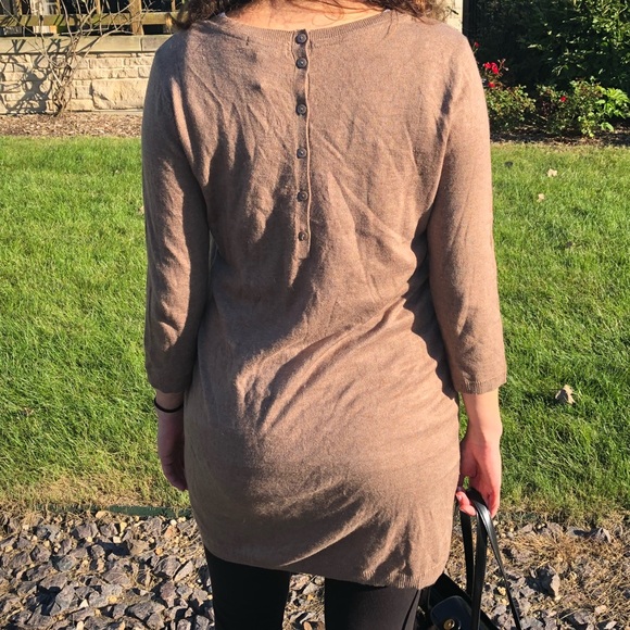 H&M Long Sleeve Sweater Dress Stretch Med Large - Picture 6 of 8